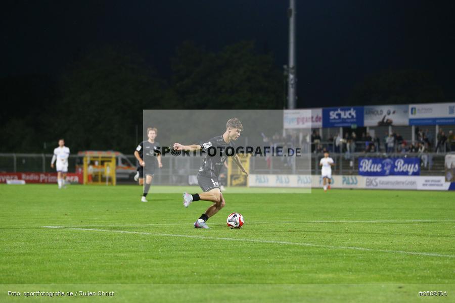 sport, action, Verbandspokal, Stadion am Schönbusch, SVA, SV Viktoria Aschaffenburg, Fussball, FCS, BFV, Aschaffenburg, Achtelfinale, 1. FC Schweinfurt 1905, 09.09.2025 - Bild-ID: 2508106