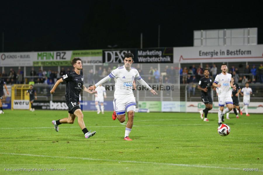 sport, action, Verbandspokal, Stadion am Schönbusch, SVA, SV Viktoria Aschaffenburg, Fussball, FCS, BFV, Aschaffenburg, Achtelfinale, 1. FC Schweinfurt 1905, 09.09.2025 - Bild-ID: 2508112