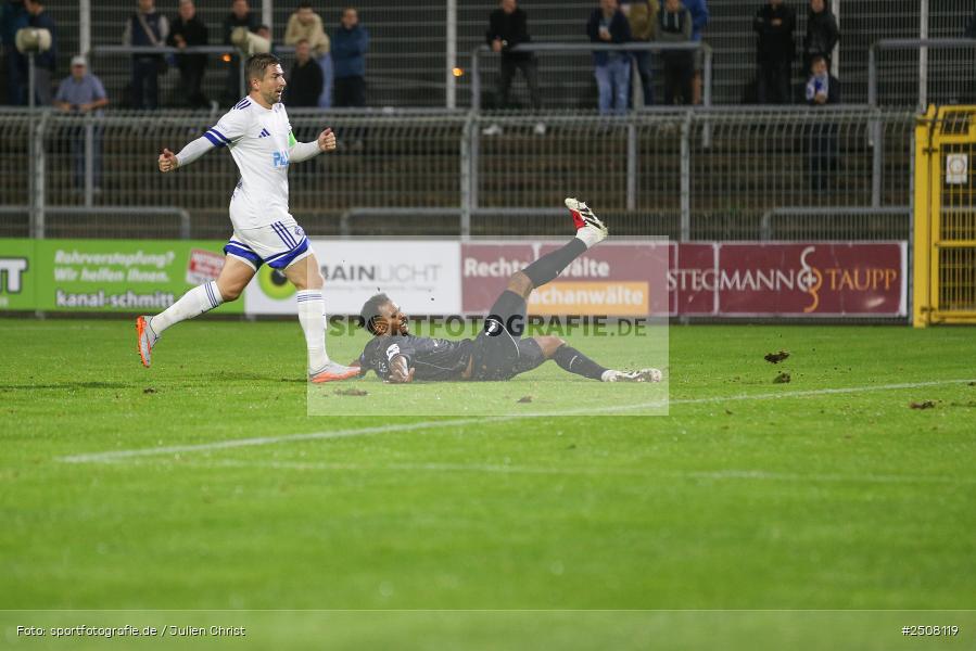 sport, action, Verbandspokal, Stadion am Schönbusch, SVA, SV Viktoria Aschaffenburg, Fussball, FCS, BFV, Aschaffenburg, Achtelfinale, 1. FC Schweinfurt 1905, 09.09.2025 - Bild-ID: 2508119