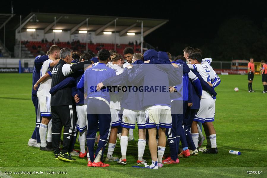 sport, action, Verbandspokal, Stadion am Schönbusch, SVA, SV Viktoria Aschaffenburg, Fussball, FCS, BFV, Aschaffenburg, Achtelfinale, 1. FC Schweinfurt 1905, 09.09.2025 - Bild-ID: 2508131