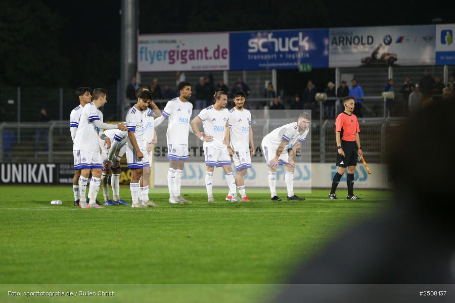 sport, action, Verbandspokal, Stadion am Schönbusch, SVA, SV Viktoria Aschaffenburg, Fussball, FCS, BFV, Aschaffenburg, Achtelfinale, 1. FC Schweinfurt 1905, 09.09.2025 - Bild-ID: 2508137