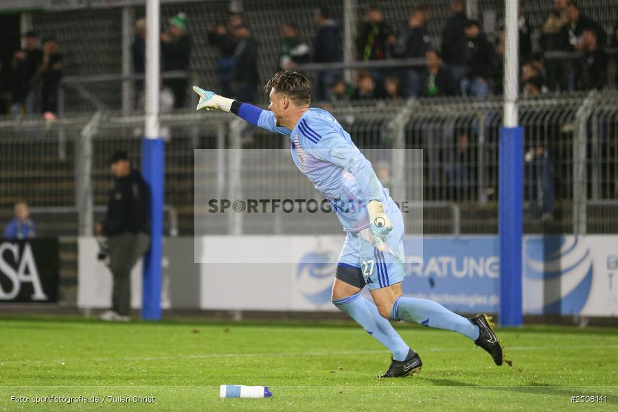 sport, action, Verbandspokal, Stadion am Schönbusch, SVA, SV Viktoria Aschaffenburg, Fussball, FCS, BFV, Aschaffenburg, Achtelfinale, 1. FC Schweinfurt 1905, 09.09.2025 - Bild-ID: 2508141