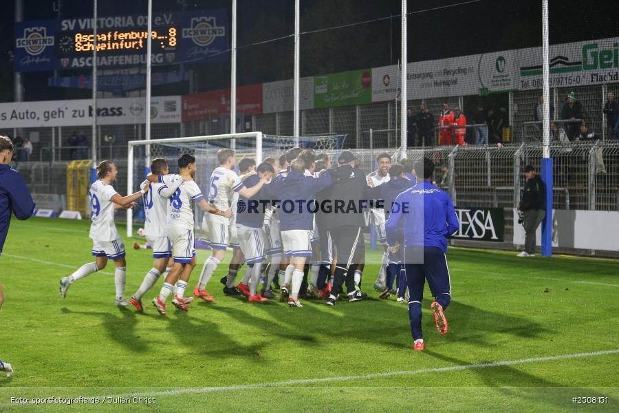 sport, action, Verbandspokal, Stadion am Schönbusch, SVA, SV Viktoria Aschaffenburg, Fussball, FCS, BFV, Aschaffenburg, Achtelfinale, 1. FC Schweinfurt 1905, 09.09.2025 - Bild-ID: 2508151