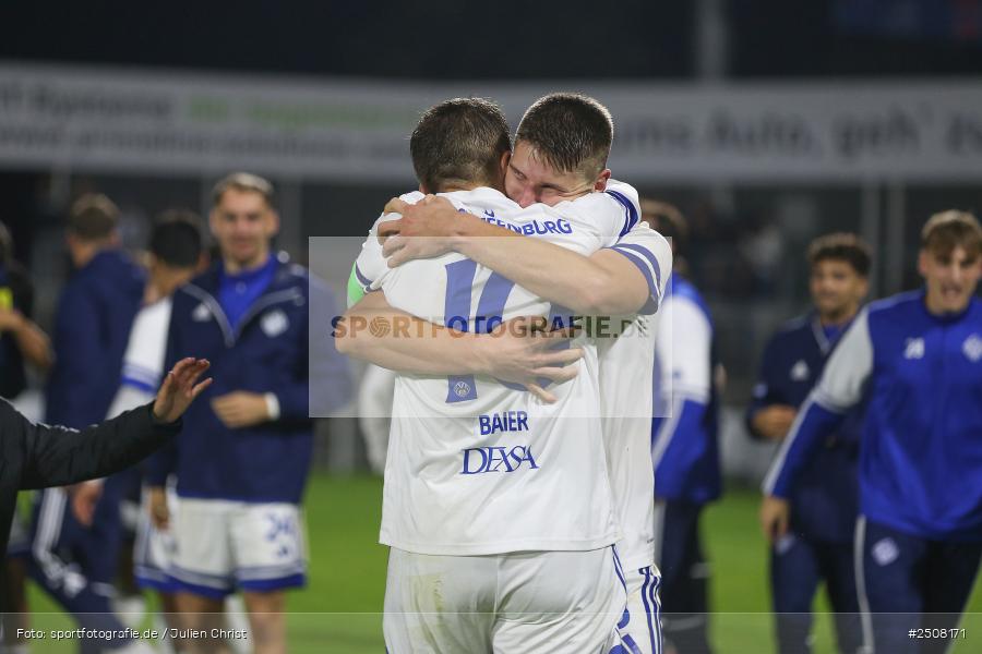 sport, action, Verbandspokal, Stadion am Schönbusch, SVA, SV Viktoria Aschaffenburg, Fussball, FCS, BFV, Aschaffenburg, Achtelfinale, 1. FC Schweinfurt 1905, 09.09.2025 - Bild-ID: 2508171