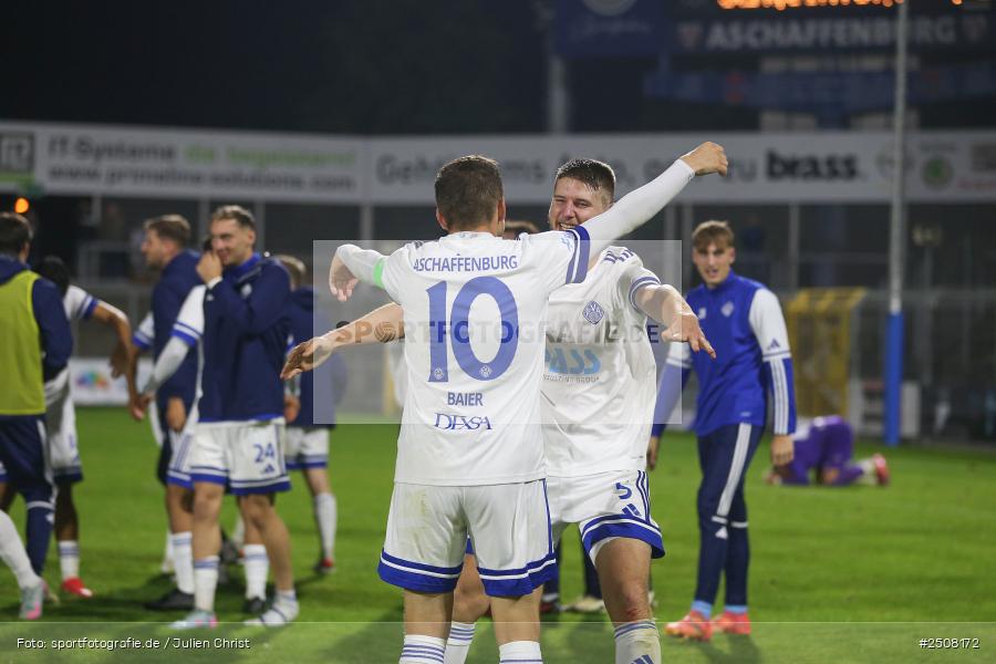 sport, action, Verbandspokal, Stadion am Schönbusch, SVA, SV Viktoria Aschaffenburg, Fussball, FCS, BFV, Aschaffenburg, Achtelfinale, 1. FC Schweinfurt 1905, 09.09.2025 - Bild-ID: 2508172