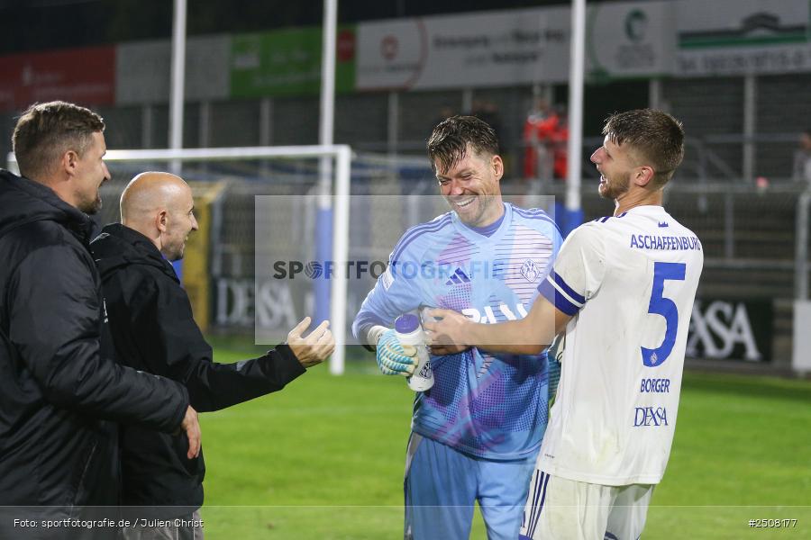 sport, action, Verbandspokal, Stadion am Schönbusch, SVA, SV Viktoria Aschaffenburg, Fussball, FCS, BFV, Aschaffenburg, Achtelfinale, 1. FC Schweinfurt 1905, 09.09.2025 - Bild-ID: 2508177
