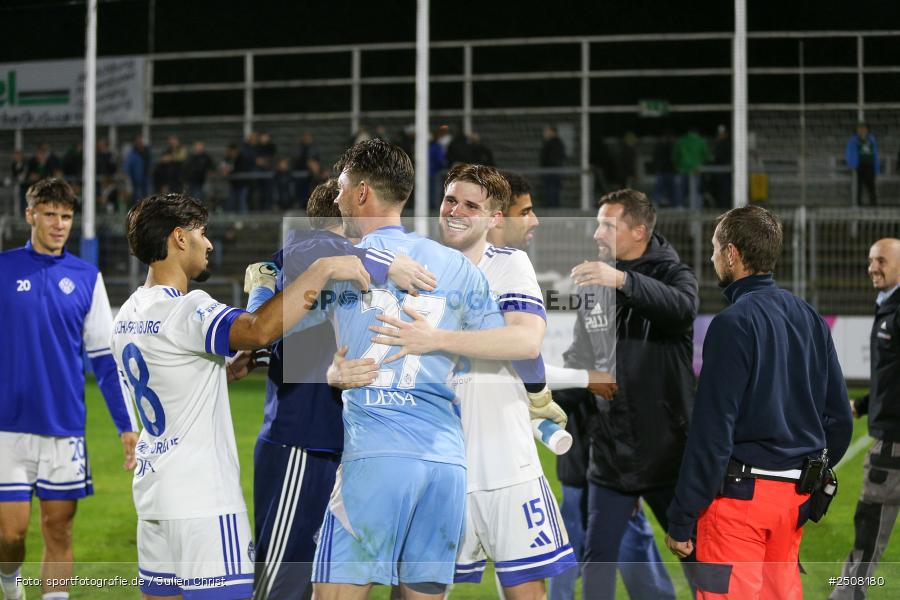 sport, action, Verbandspokal, Stadion am Schönbusch, SVA, SV Viktoria Aschaffenburg, Fussball, FCS, BFV, Aschaffenburg, Achtelfinale, 1. FC Schweinfurt 1905, 09.09.2025 - Bild-ID: 2508180