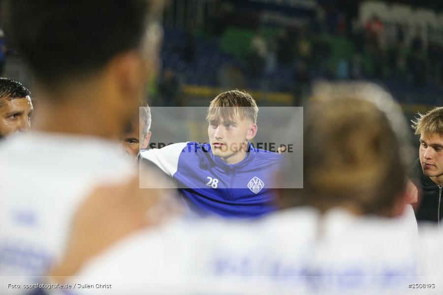 sport, action, Verbandspokal, Stadion am Schönbusch, SVA, SV Viktoria Aschaffenburg, Fussball, FCS, BFV, Aschaffenburg, Achtelfinale, 1. FC Schweinfurt 1905, 09.09.2025 - Bild-ID: 2508193