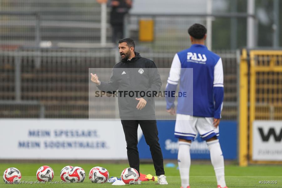 sport, action, Verbandspokal, Stadion am Schönbusch, SVA, SV Viktoria Aschaffenburg, Fussball, FCS, BFV, Aschaffenburg, Achtelfinale, 1. FC Schweinfurt 1905, 09.09.2025 - Bild-ID: 2508203