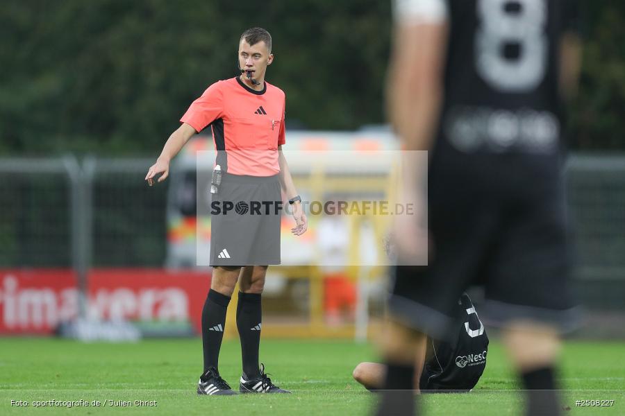 sport, action, Verbandspokal, Stadion am Schönbusch, SVA, SV Viktoria Aschaffenburg, Fussball, FCS, BFV, Aschaffenburg, Achtelfinale, 1. FC Schweinfurt 1905, 09.09.2025 - Bild-ID: 2508227