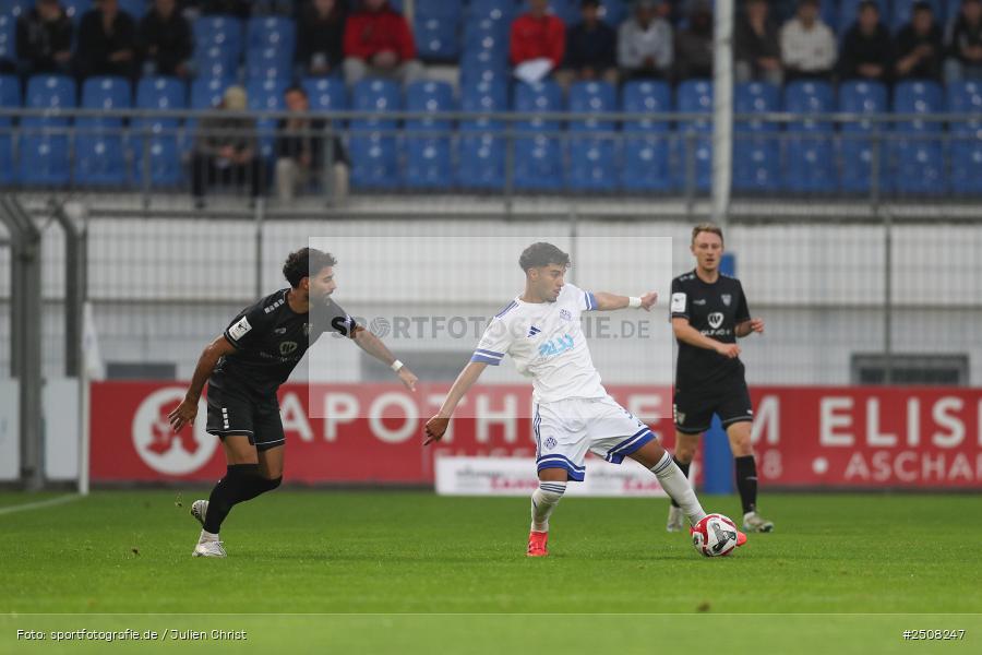 sport, action, Verbandspokal, Stadion am Schönbusch, SVA, SV Viktoria Aschaffenburg, Fussball, FCS, BFV, Aschaffenburg, Achtelfinale, 1. FC Schweinfurt 1905, 09.09.2025 - Bild-ID: 2508247