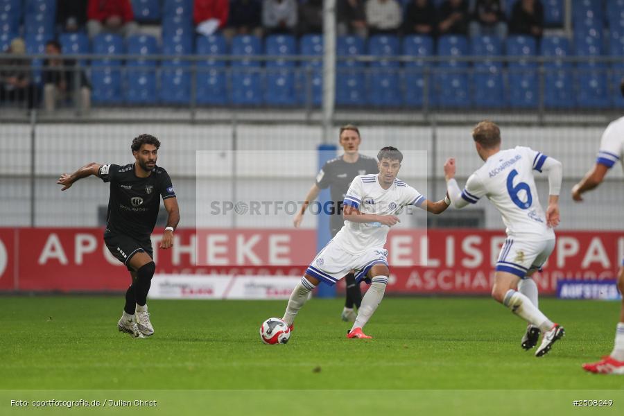 sport, action, Verbandspokal, Stadion am Schönbusch, SVA, SV Viktoria Aschaffenburg, Fussball, FCS, BFV, Aschaffenburg, Achtelfinale, 1. FC Schweinfurt 1905, 09.09.2025 - Bild-ID: 2508249