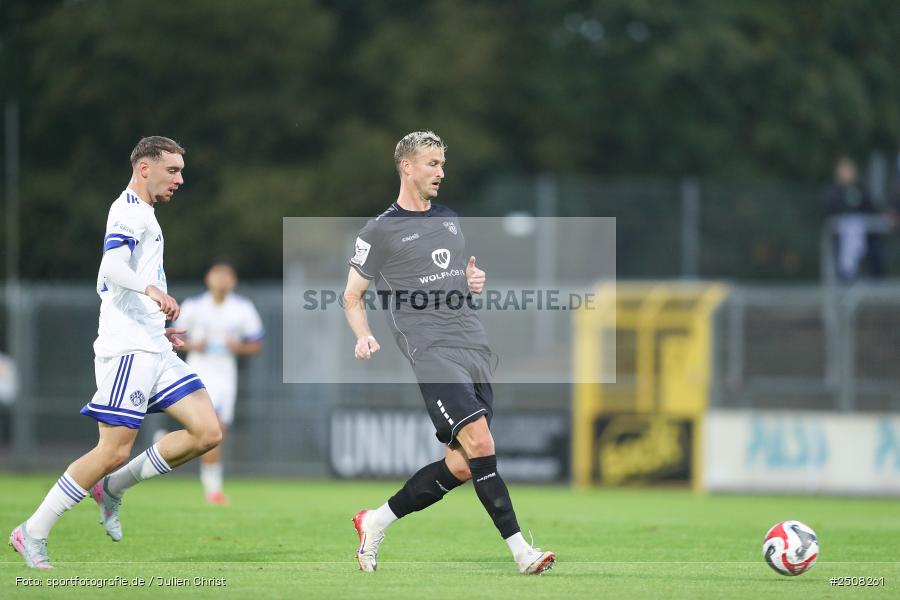 sport, action, Verbandspokal, Stadion am Schönbusch, SVA, SV Viktoria Aschaffenburg, Fussball, FCS, BFV, Aschaffenburg, Achtelfinale, 1. FC Schweinfurt 1905, 09.09.2025 - Bild-ID: 2508261