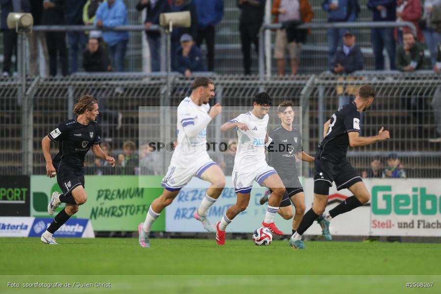 sport, action, Verbandspokal, Stadion am Schönbusch, SVA, SV Viktoria Aschaffenburg, Fussball, FCS, BFV, Aschaffenburg, Achtelfinale, 1. FC Schweinfurt 1905, 09.09.2025 - Bild-ID: 2508267