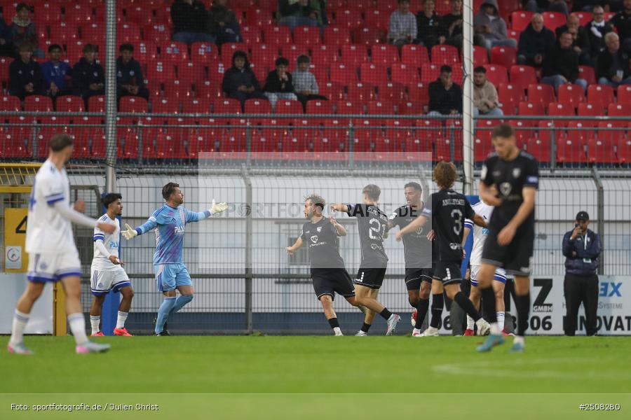 sport, action, Verbandspokal, Stadion am Schönbusch, SVA, SV Viktoria Aschaffenburg, Fussball, FCS, BFV, Aschaffenburg, Achtelfinale, 1. FC Schweinfurt 1905, 09.09.2025 - Bild-ID: 2508280