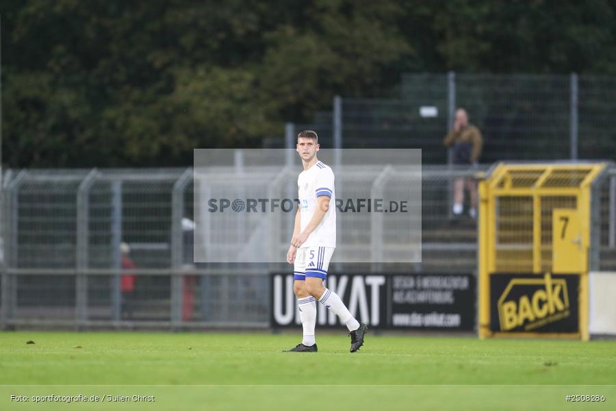 sport, action, Verbandspokal, Stadion am Schönbusch, SVA, SV Viktoria Aschaffenburg, Fussball, FCS, BFV, Aschaffenburg, Achtelfinale, 1. FC Schweinfurt 1905, 09.09.2025 - Bild-ID: 2508286