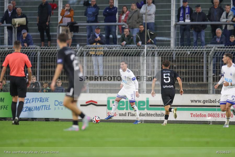sport, action, Verbandspokal, Stadion am Schönbusch, SVA, SV Viktoria Aschaffenburg, Fussball, FCS, BFV, Aschaffenburg, Achtelfinale, 1. FC Schweinfurt 1905, 09.09.2025 - Bild-ID: 2508331