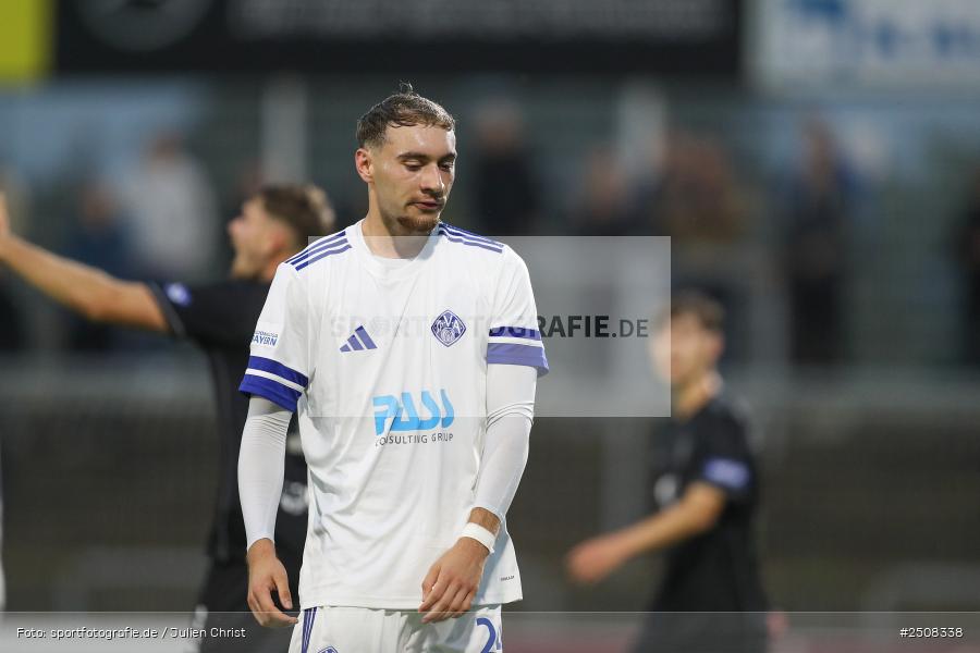 sport, action, Verbandspokal, Stadion am Schönbusch, SVA, SV Viktoria Aschaffenburg, Fussball, FCS, BFV, Aschaffenburg, Achtelfinale, 1. FC Schweinfurt 1905, 09.09.2025 - Bild-ID: 2508338