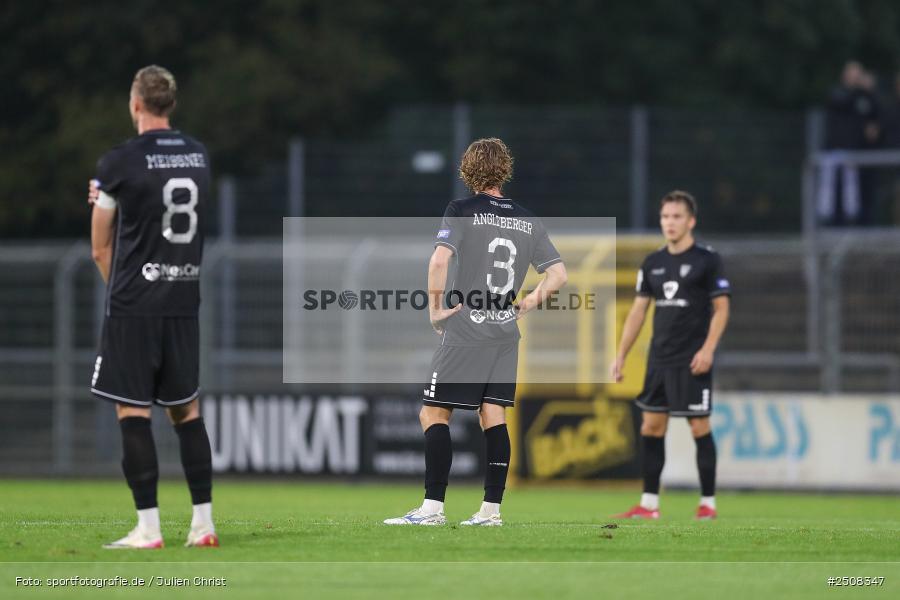 sport, action, Verbandspokal, Stadion am Schönbusch, SVA, SV Viktoria Aschaffenburg, Fussball, FCS, BFV, Aschaffenburg, Achtelfinale, 1. FC Schweinfurt 1905, 09.09.2025 - Bild-ID: 2508347