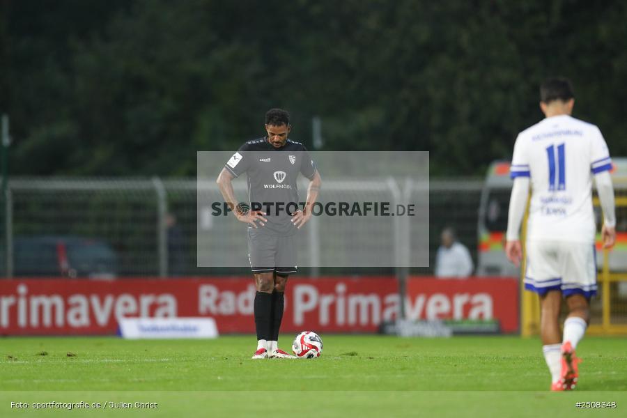 sport, action, Verbandspokal, Stadion am Schönbusch, SVA, SV Viktoria Aschaffenburg, Fussball, FCS, BFV, Aschaffenburg, Achtelfinale, 1. FC Schweinfurt 1905, 09.09.2025 - Bild-ID: 2508348