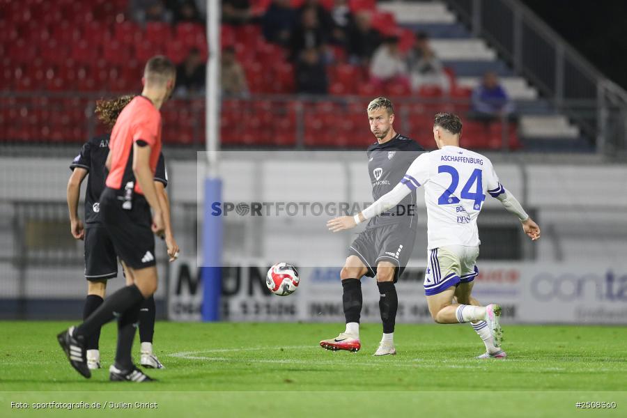 sport, action, Verbandspokal, Stadion am Schönbusch, SVA, SV Viktoria Aschaffenburg, Fussball, FCS, BFV, Aschaffenburg, Achtelfinale, 1. FC Schweinfurt 1905, 09.09.2025 - Bild-ID: 2508360