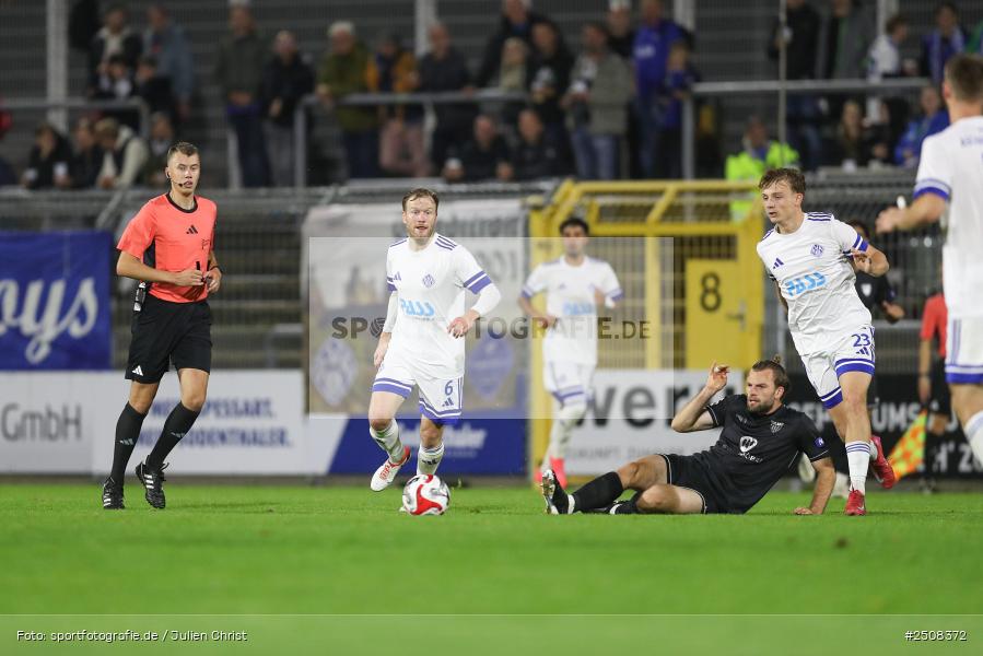 sport, action, Verbandspokal, Stadion am Schönbusch, SVA, SV Viktoria Aschaffenburg, Fussball, FCS, BFV, Aschaffenburg, Achtelfinale, 1. FC Schweinfurt 1905, 09.09.2025 - Bild-ID: 2508372