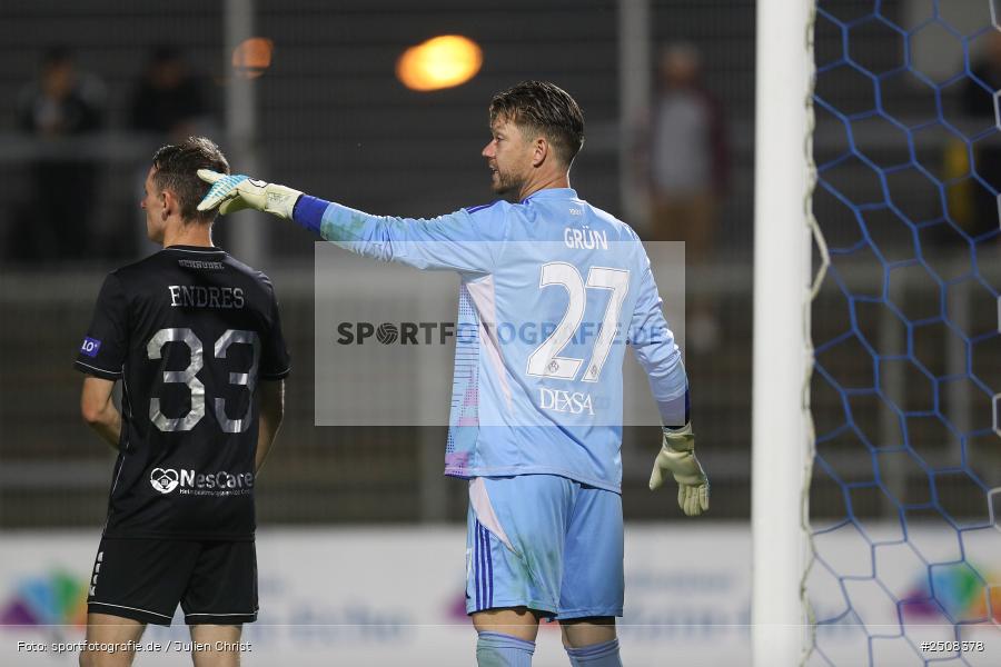 sport, action, Verbandspokal, Stadion am Schönbusch, SVA, SV Viktoria Aschaffenburg, Fussball, FCS, BFV, Aschaffenburg, Achtelfinale, 1. FC Schweinfurt 1905, 09.09.2025 - Bild-ID: 2508378