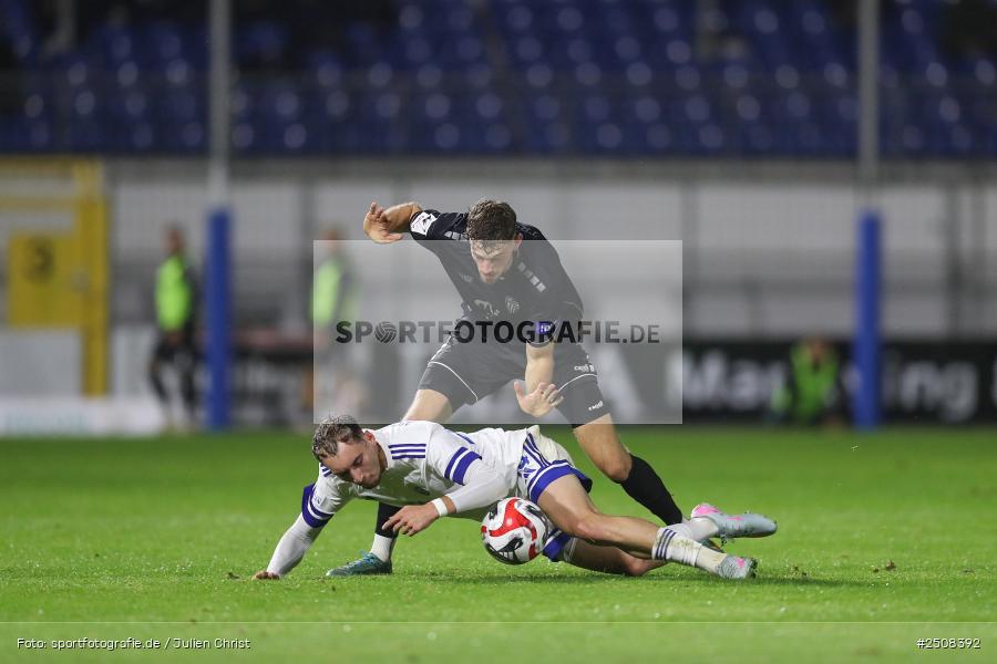 sport, action, Verbandspokal, Stadion am Schönbusch, SVA, SV Viktoria Aschaffenburg, Fussball, FCS, BFV, Aschaffenburg, Achtelfinale, 1. FC Schweinfurt 1905, 09.09.2025 - Bild-ID: 2508392