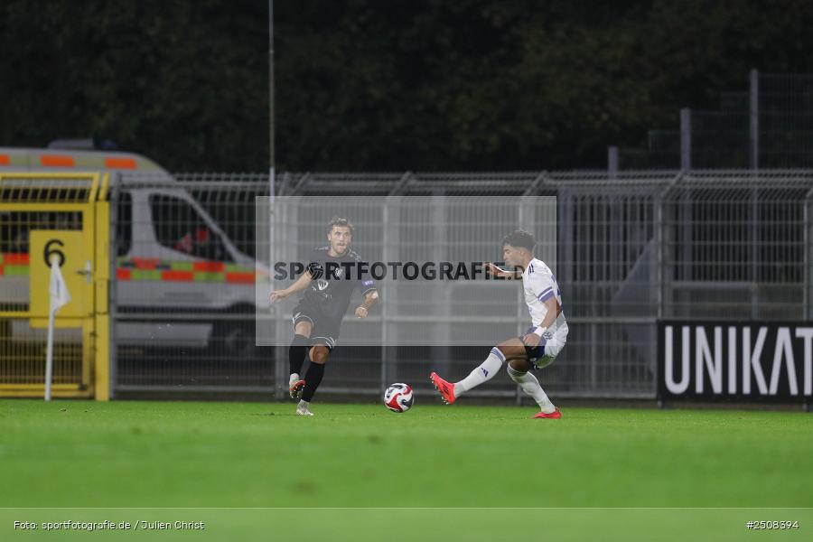 sport, action, Verbandspokal, Stadion am Schönbusch, SVA, SV Viktoria Aschaffenburg, Fussball, FCS, BFV, Aschaffenburg, Achtelfinale, 1. FC Schweinfurt 1905, 09.09.2025 - Bild-ID: 2508394