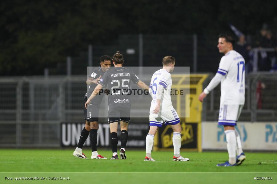 sport, action, Verbandspokal, Stadion am Schönbusch, SVA, SV Viktoria Aschaffenburg, Fussball, FCS, BFV, Aschaffenburg, Achtelfinale, 1. FC Schweinfurt 1905, 09.09.2025 - Bild-ID: 2508400
