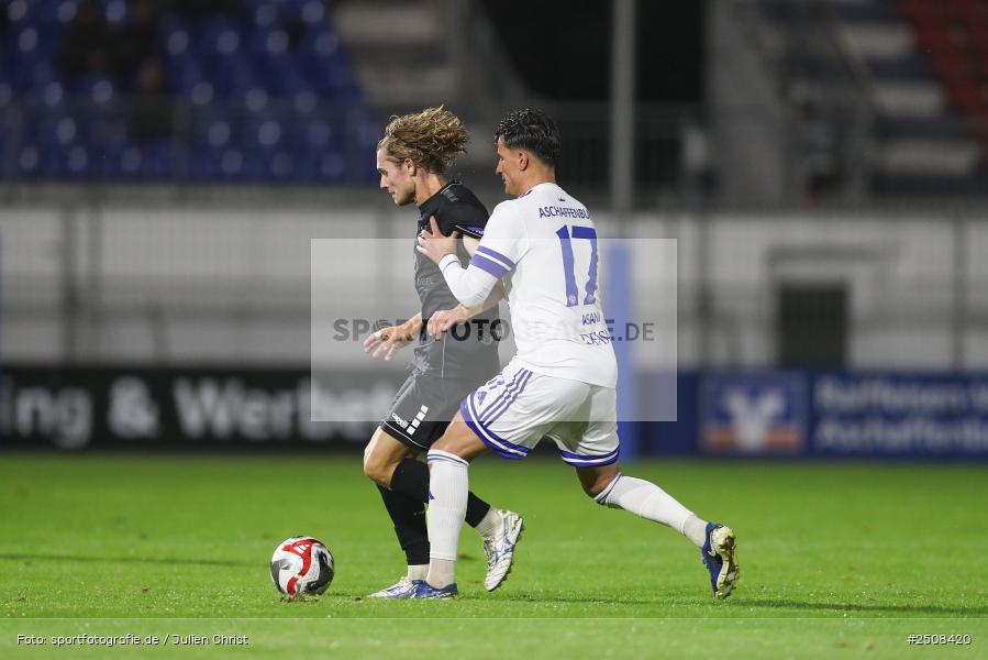 sport, action, Verbandspokal, Stadion am Schönbusch, SVA, SV Viktoria Aschaffenburg, Fussball, FCS, BFV, Aschaffenburg, Achtelfinale, 1. FC Schweinfurt 1905, 09.09.2025 - Bild-ID: 2508420