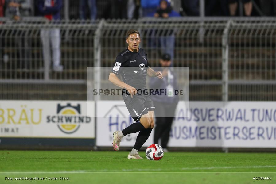 sport, action, Verbandspokal, Stadion am Schönbusch, SVA, SV Viktoria Aschaffenburg, Fussball, FCS, BFV, Aschaffenburg, Achtelfinale, 1. FC Schweinfurt 1905, 09.09.2025 - Bild-ID: 2508440