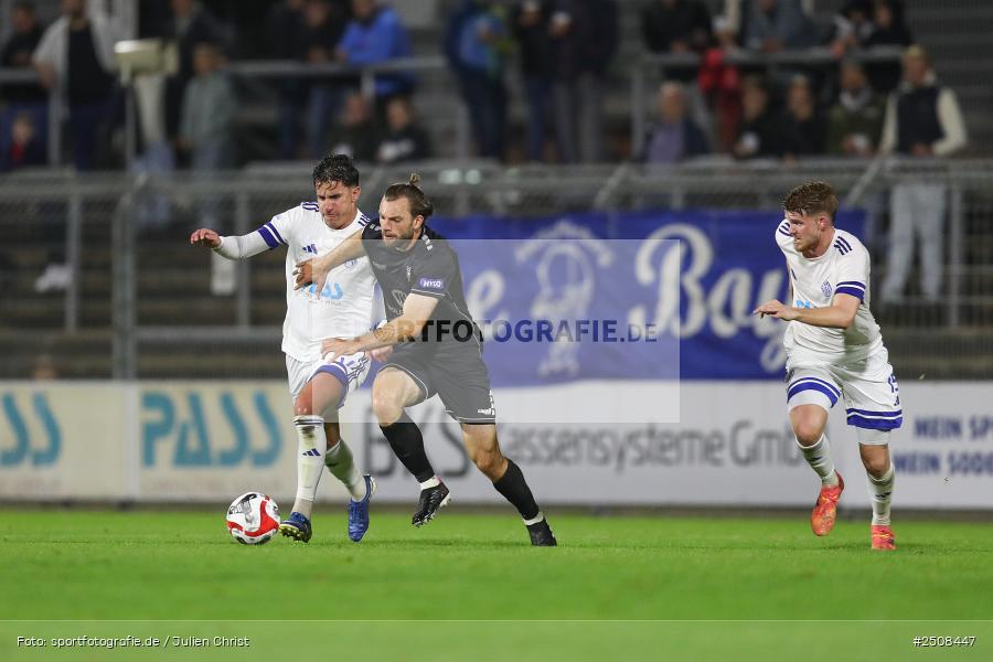 sport, action, Verbandspokal, Stadion am Schönbusch, SVA, SV Viktoria Aschaffenburg, Fussball, FCS, BFV, Aschaffenburg, Achtelfinale, 1. FC Schweinfurt 1905, 09.09.2025 - Bild-ID: 2508447
