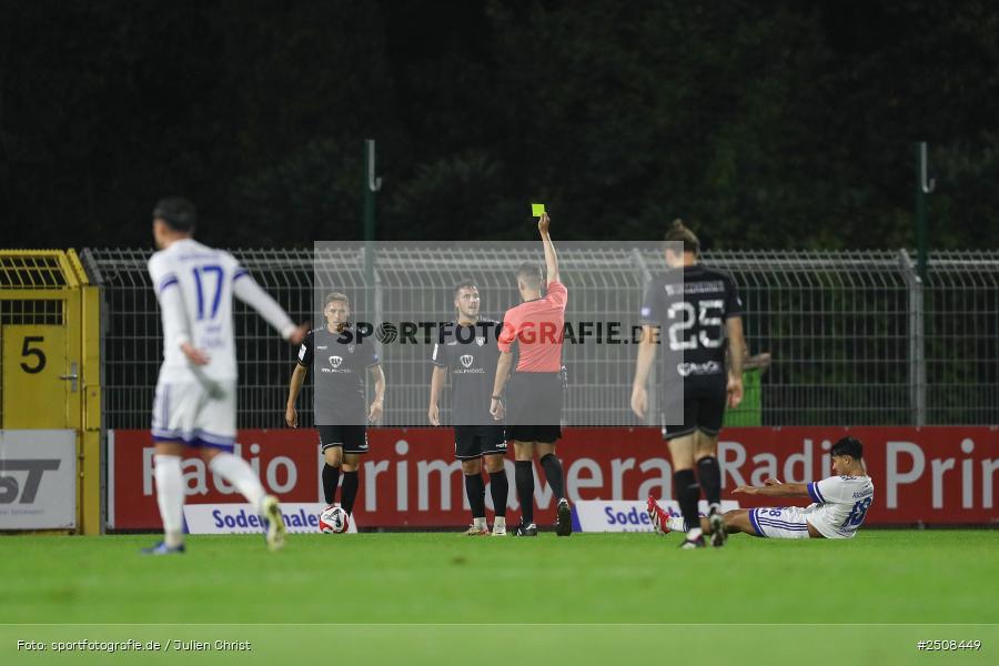 sport, action, Verbandspokal, Stadion am Schönbusch, SVA, SV Viktoria Aschaffenburg, Fussball, FCS, BFV, Aschaffenburg, Achtelfinale, 1. FC Schweinfurt 1905, 09.09.2025 - Bild-ID: 2508449