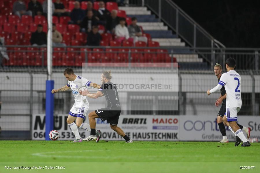 sport, action, Verbandspokal, Stadion am Schönbusch, SVA, SV Viktoria Aschaffenburg, Fussball, FCS, BFV, Aschaffenburg, Achtelfinale, 1. FC Schweinfurt 1905, 09.09.2025 - Bild-ID: 2508471