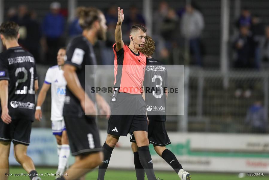 sport, action, Verbandspokal, Stadion am Schönbusch, SVA, SV Viktoria Aschaffenburg, Fussball, FCS, BFV, Aschaffenburg, Achtelfinale, 1. FC Schweinfurt 1905, 09.09.2025 - Bild-ID: 2508478