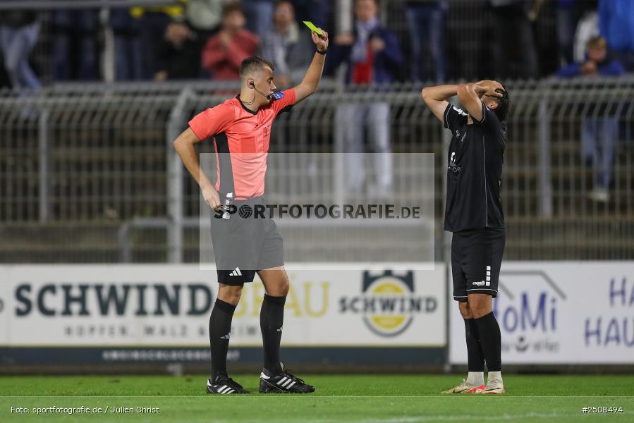 sport, action, Verbandspokal, Stadion am Schönbusch, SVA, SV Viktoria Aschaffenburg, Fussball, FCS, BFV, Aschaffenburg, Achtelfinale, 1. FC Schweinfurt 1905, 09.09.2025 - Bild-ID: 2508494
