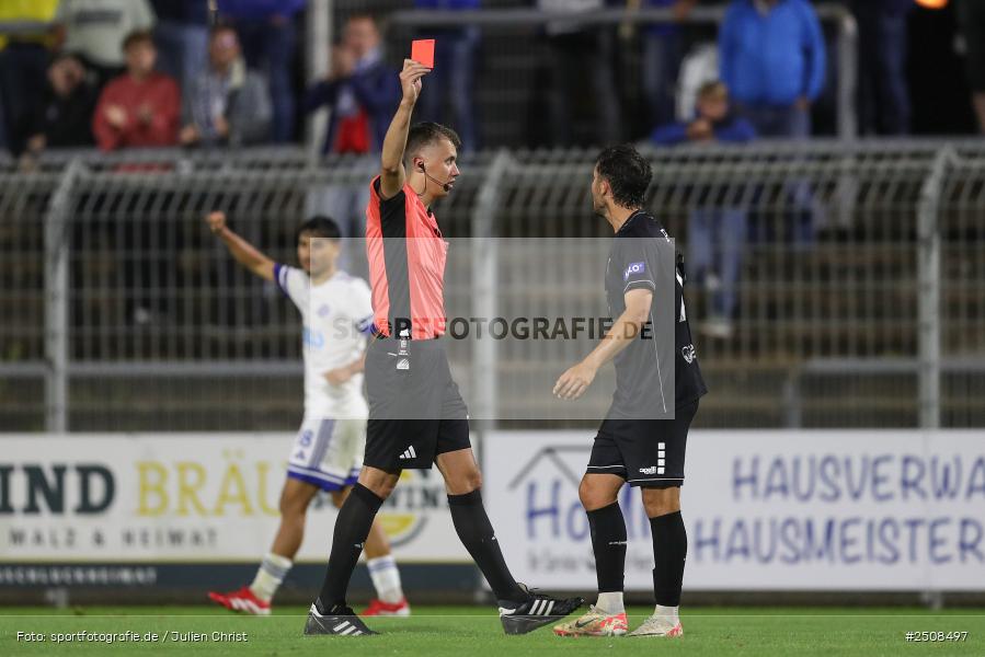 sport, action, Verbandspokal, Stadion am Schönbusch, SVA, SV Viktoria Aschaffenburg, Fussball, FCS, BFV, Aschaffenburg, Achtelfinale, 1. FC Schweinfurt 1905, 09.09.2025 - Bild-ID: 2508497