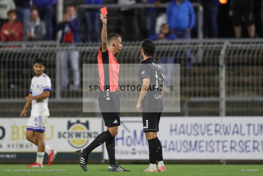 sport, action, Verbandspokal, Stadion am Schönbusch, SVA, SV Viktoria Aschaffenburg, Fussball, FCS, BFV, Aschaffenburg, Achtelfinale, 1. FC Schweinfurt 1905, 09.09.2025 - Bild-ID: 2508499