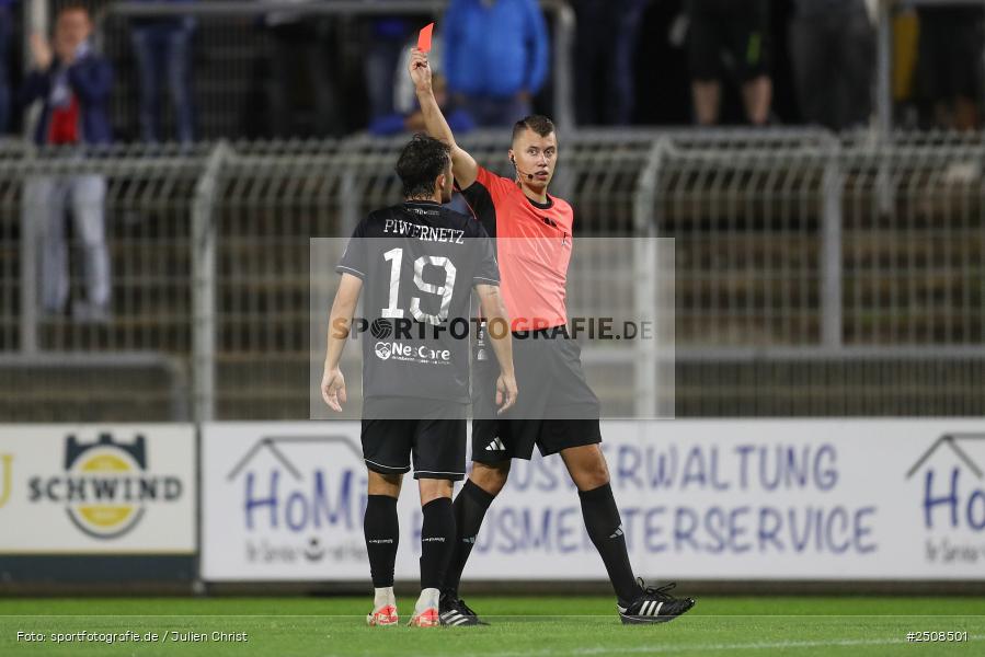 sport, action, Verbandspokal, Stadion am Schönbusch, SVA, SV Viktoria Aschaffenburg, Fussball, FCS, BFV, Aschaffenburg, Achtelfinale, 1. FC Schweinfurt 1905, 09.09.2025 - Bild-ID: 2508501