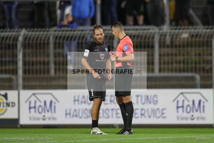 sport, action, Verbandspokal, Stadion am Schönbusch, SVA, SV Viktoria Aschaffenburg, Fussball, FCS, BFV, Aschaffenburg, Achtelfinale, 1. FC Schweinfurt 1905, 09.09.2025 - Bild-ID: 2508503