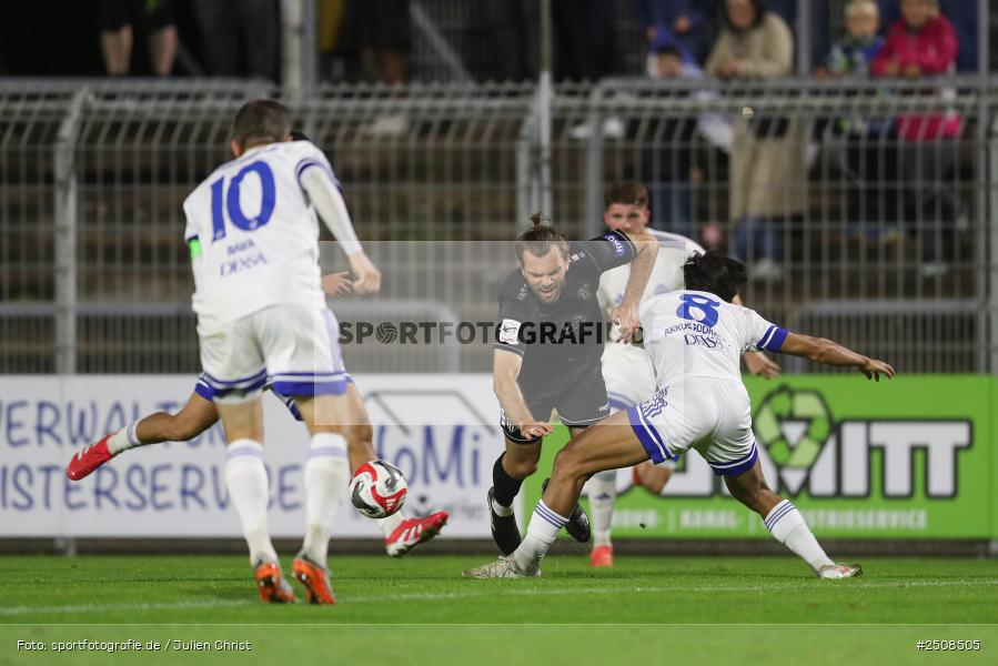 sport, action, Verbandspokal, Stadion am Schönbusch, SVA, SV Viktoria Aschaffenburg, Fussball, FCS, BFV, Aschaffenburg, Achtelfinale, 1. FC Schweinfurt 1905, 09.09.2025 - Bild-ID: 2508505