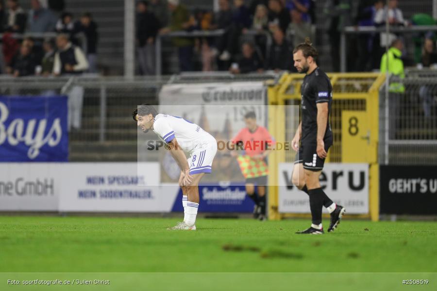 sport, action, Verbandspokal, Stadion am Schönbusch, SVA, SV Viktoria Aschaffenburg, Fussball, FCS, BFV, Aschaffenburg, Achtelfinale, 1. FC Schweinfurt 1905, 09.09.2025 - Bild-ID: 2508519