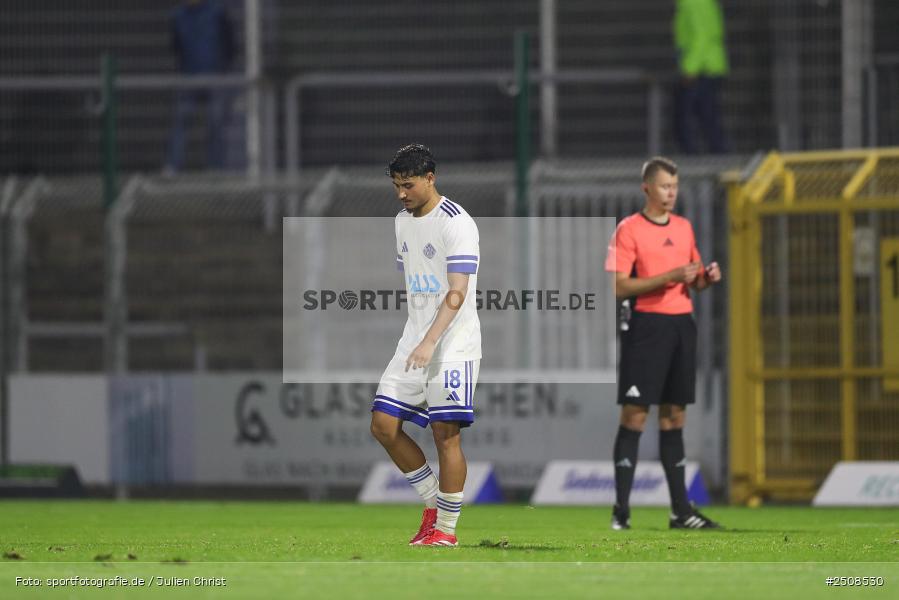 sport, action, Verbandspokal, Stadion am Schönbusch, SVA, SV Viktoria Aschaffenburg, Fussball, FCS, BFV, Aschaffenburg, Achtelfinale, 1. FC Schweinfurt 1905, 09.09.2025 - Bild-ID: 2508530