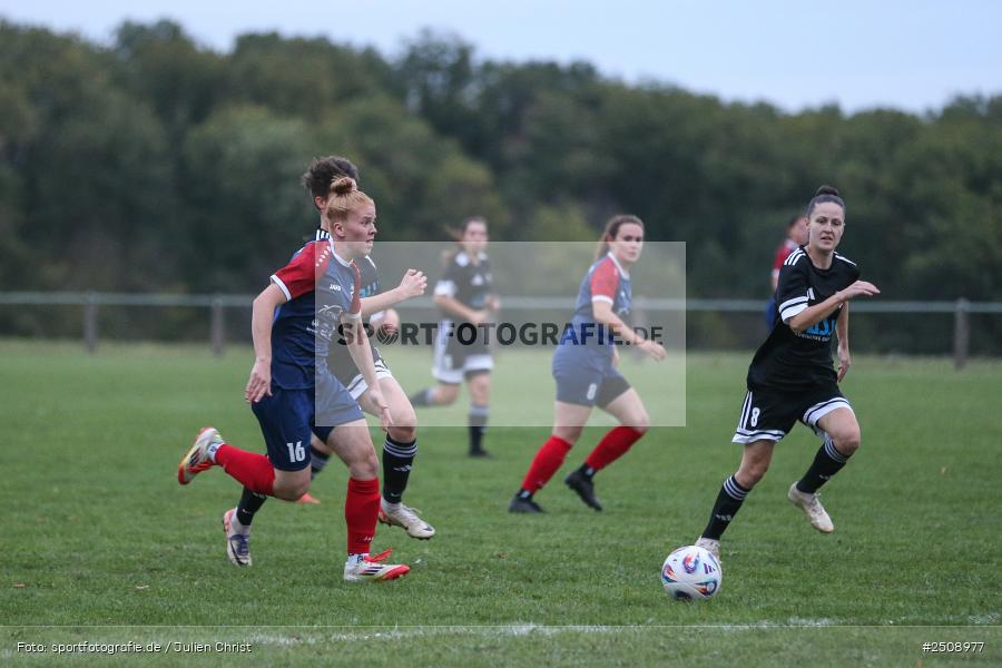 sport, action, Sportgelände, Hiscox Bezirkspokal Unterfranken, Fussball, FVgg Kickers Aschaffenburg, FVG, FFC Adelsberg-Karsbach, FFC, BFV, Adelsberg, Achtelfinale, 17.09.2025 - Bild-ID: 2508977