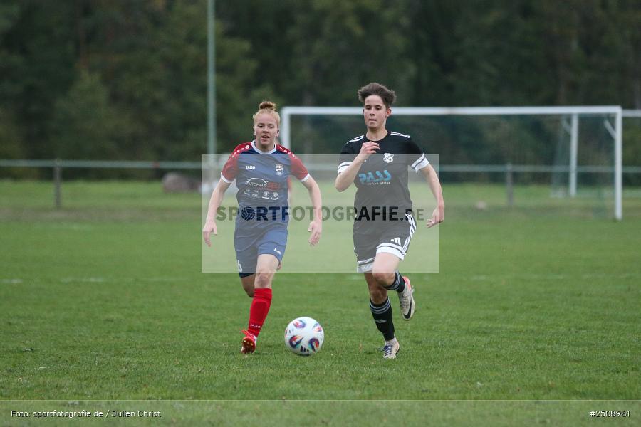 sport, action, Sportgelände, Hiscox Bezirkspokal Unterfranken, Fussball, FVgg Kickers Aschaffenburg, FVG, FFC Adelsberg-Karsbach, FFC, BFV, Adelsberg, Achtelfinale, 17.09.2025 - Bild-ID: 2508981
