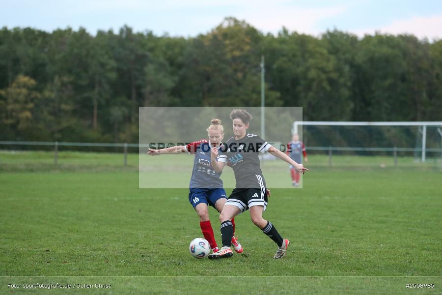 sport, action, Sportgelände, Hiscox Bezirkspokal Unterfranken, Fussball, FVgg Kickers Aschaffenburg, FVG, FFC Adelsberg-Karsbach, FFC, BFV, Adelsberg, Achtelfinale, 17.09.2025 - Bild-ID: 2508985