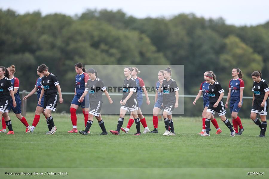 sport, action, Sportgelände, Hiscox Bezirkspokal Unterfranken, Fussball, FVgg Kickers Aschaffenburg, FVG, FFC Adelsberg-Karsbach, FFC, BFV, Adelsberg, Achtelfinale, 17.09.2025 - Bild-ID: 2509001
