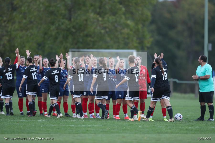 sport, action, Sportgelände, Hiscox Bezirkspokal Unterfranken, Fussball, FVgg Kickers Aschaffenburg, FVG, FFC Adelsberg-Karsbach, FFC, BFV, Adelsberg, Achtelfinale, 17.09.2025 - Bild-ID: 2509005