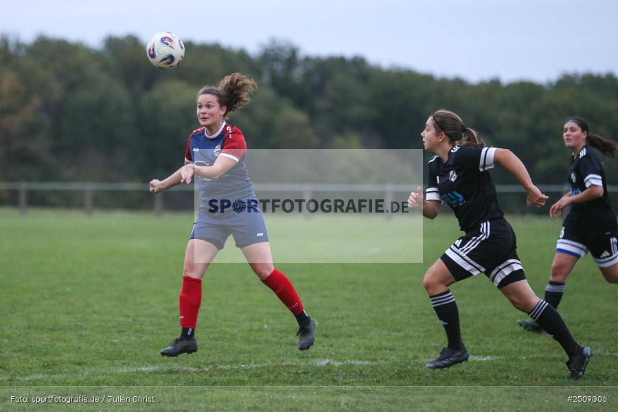 sport, action, Sportgelände, Hiscox Bezirkspokal Unterfranken, Fussball, FVgg Kickers Aschaffenburg, FVG, FFC Adelsberg-Karsbach, FFC, BFV, Adelsberg, Achtelfinale, 17.09.2025 - Bild-ID: 2509006